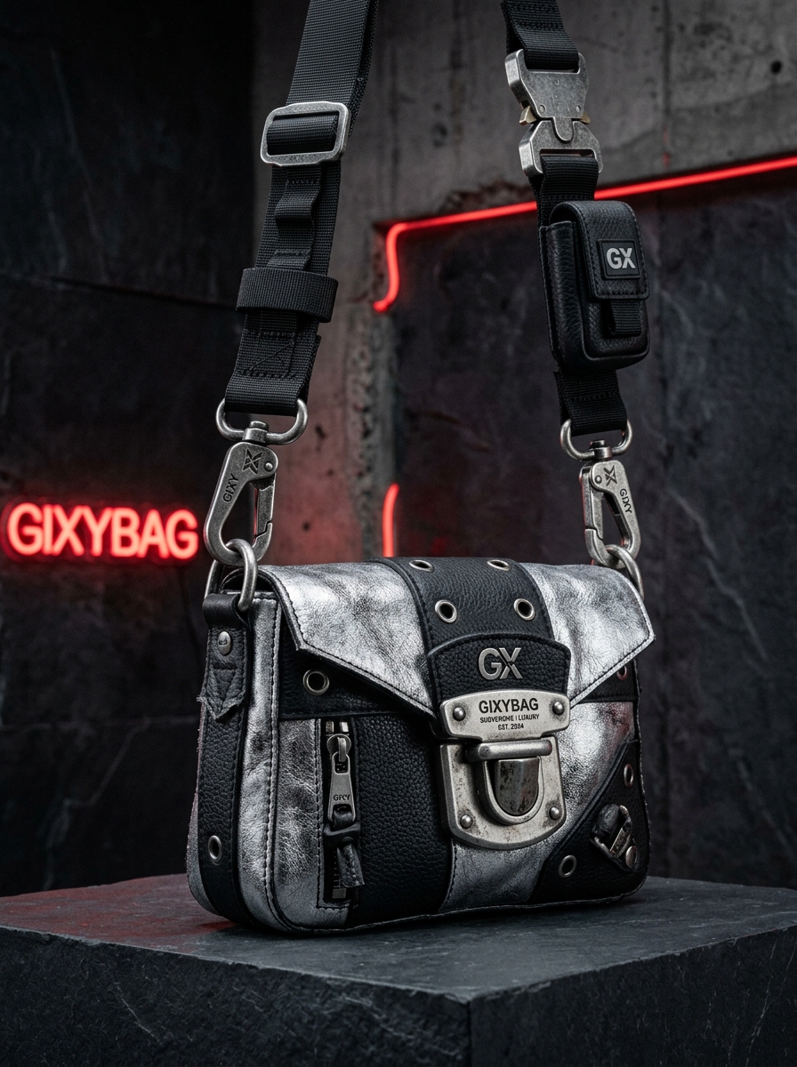 OBSIDIAN RAW CROSSBODY // 02
